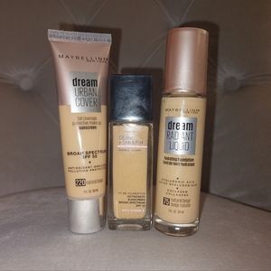 Maybelline Natural Beige foundation bundle